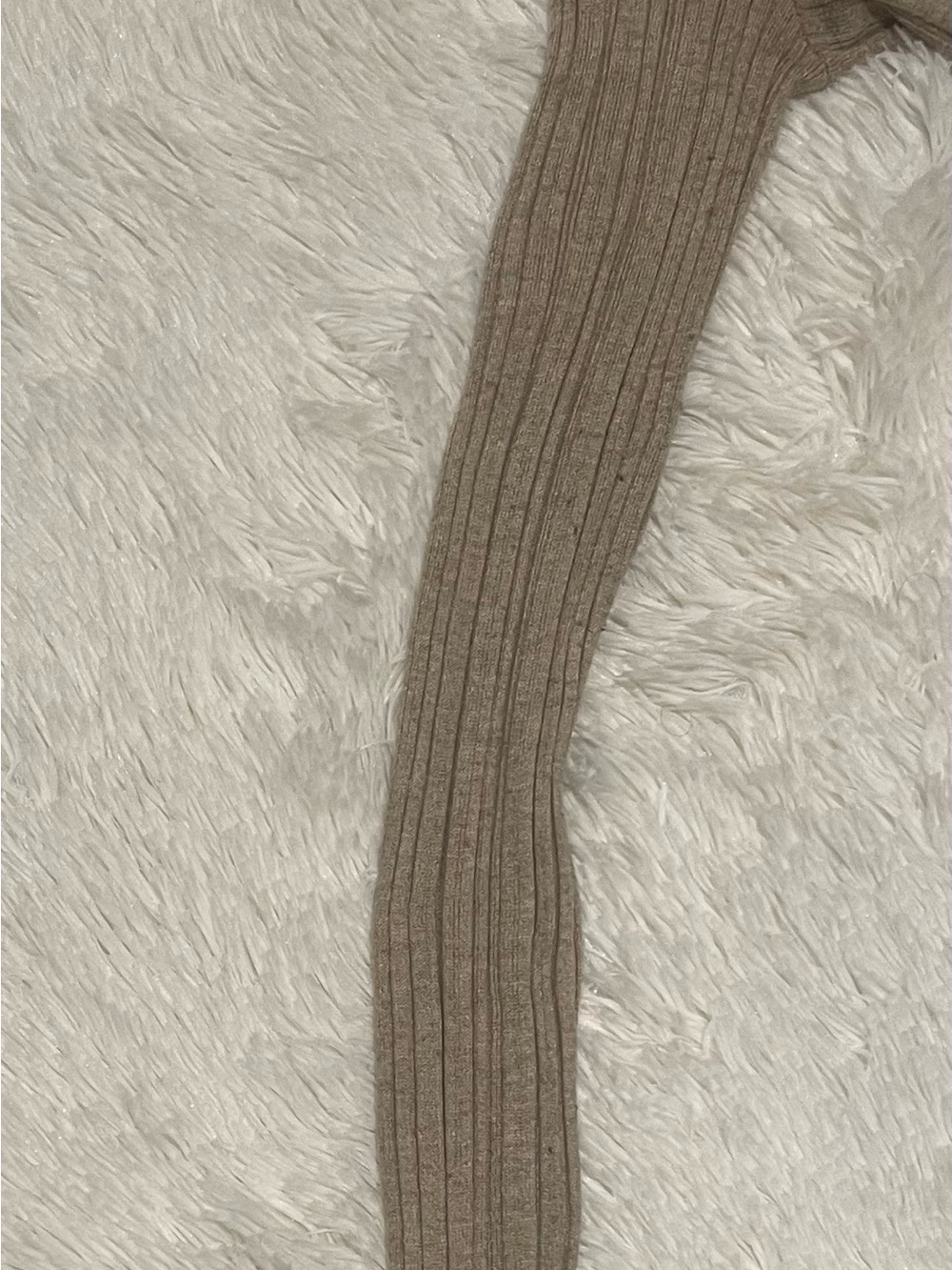 Reitmans Tan Ribbed Button-Down Polo Top - Picture 3 of 8